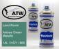 Preview: Land-Rover, Aintree Green Metallic, 1AL / HGY / 866: 400ml Sprühdose + 400ml Klarlack - Set, von ATW Autoteile West.